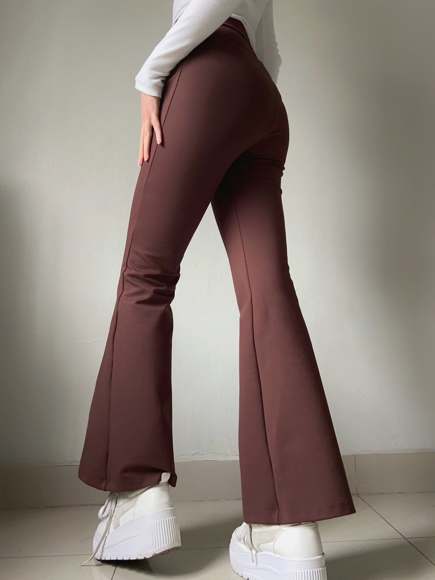 Flare Pants - Marrón