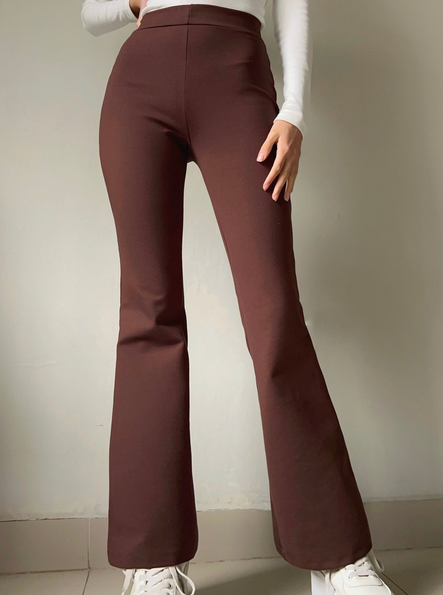 Flare Pants - Marrón