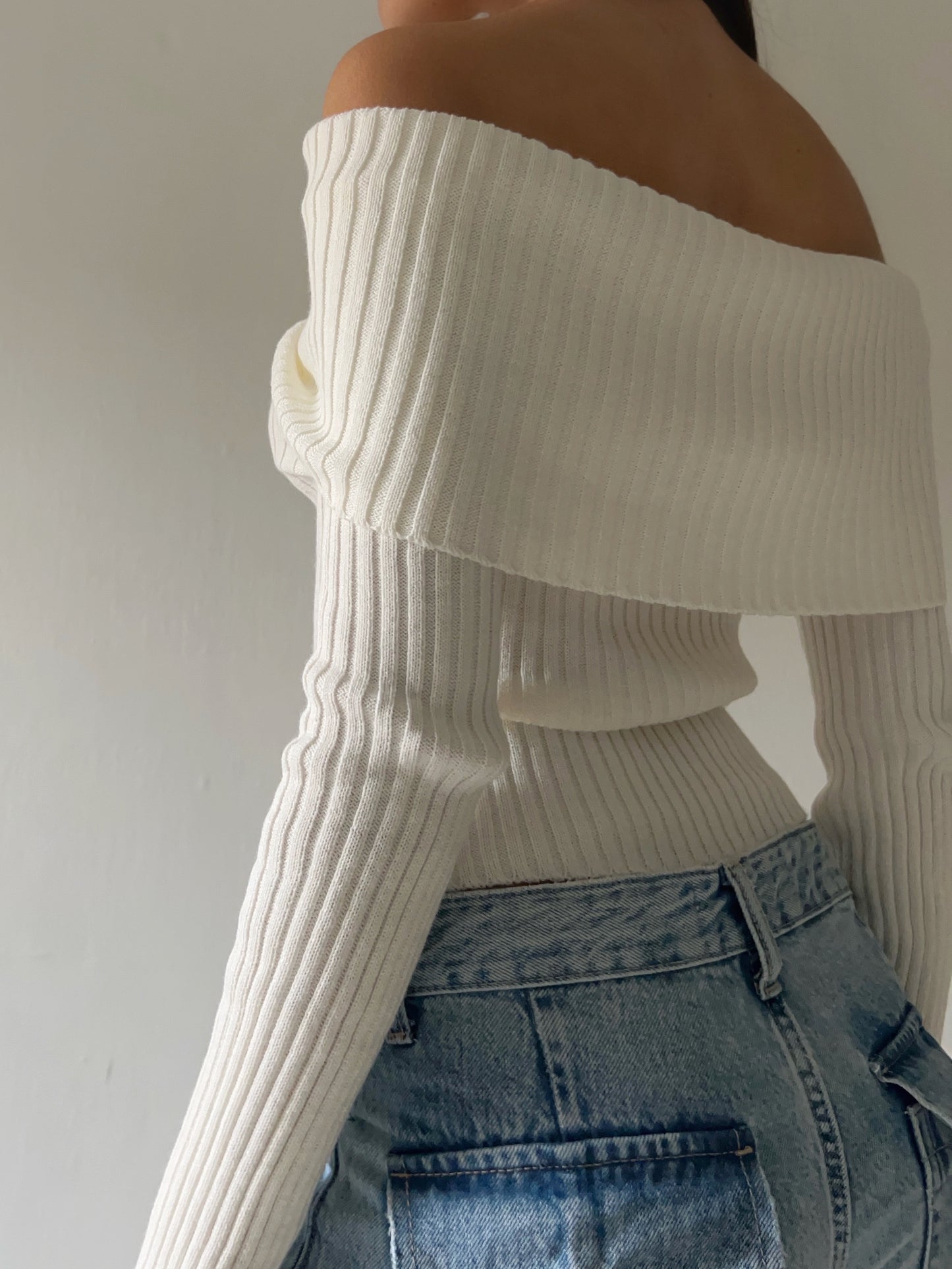 Knit Top Luciana - Blanco