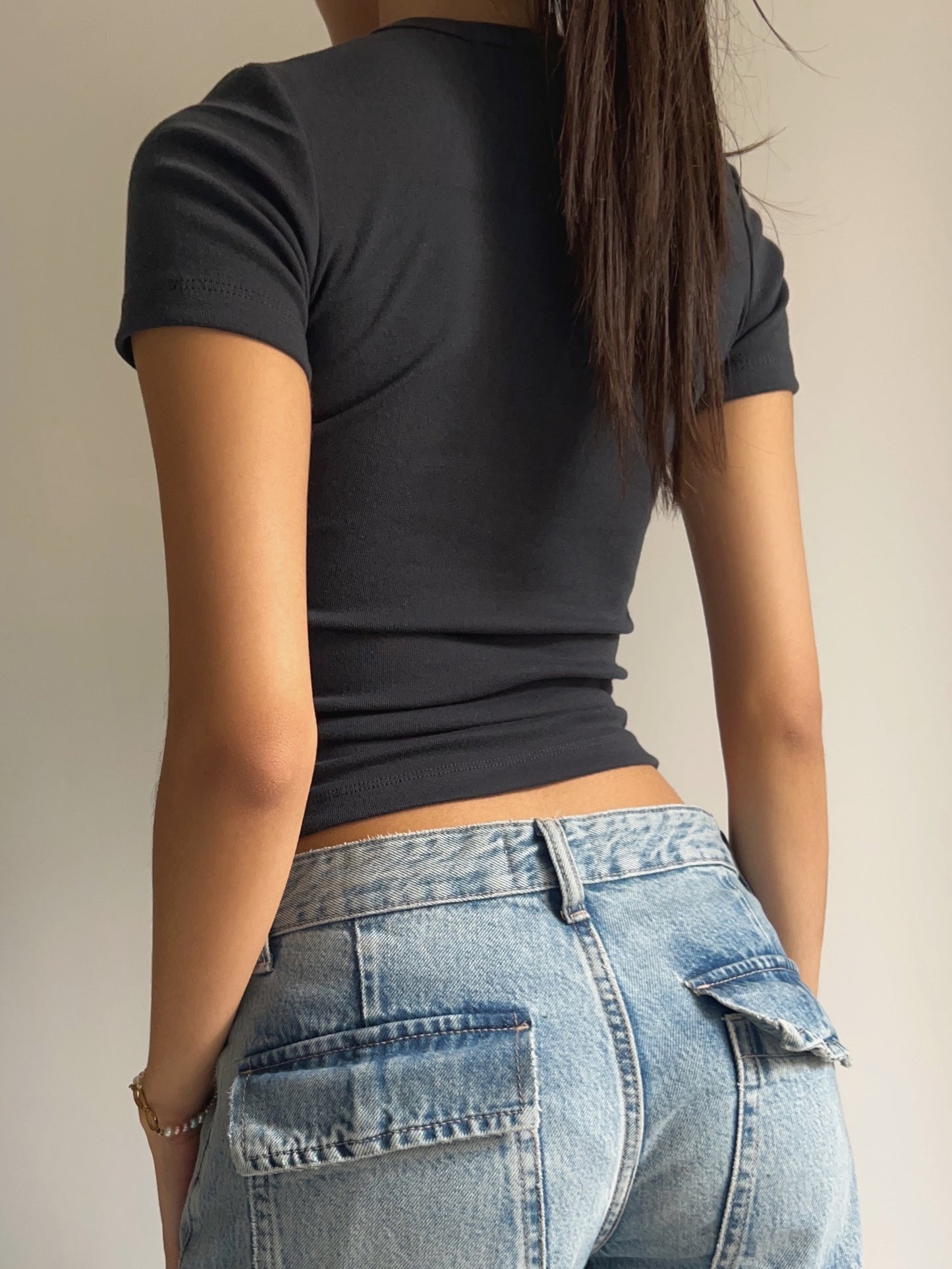 Top Maggie - Gris Oscuro