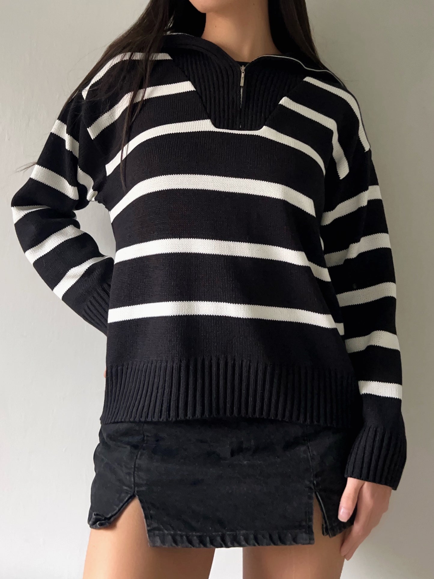 Knit Sweater Vivi - Negro