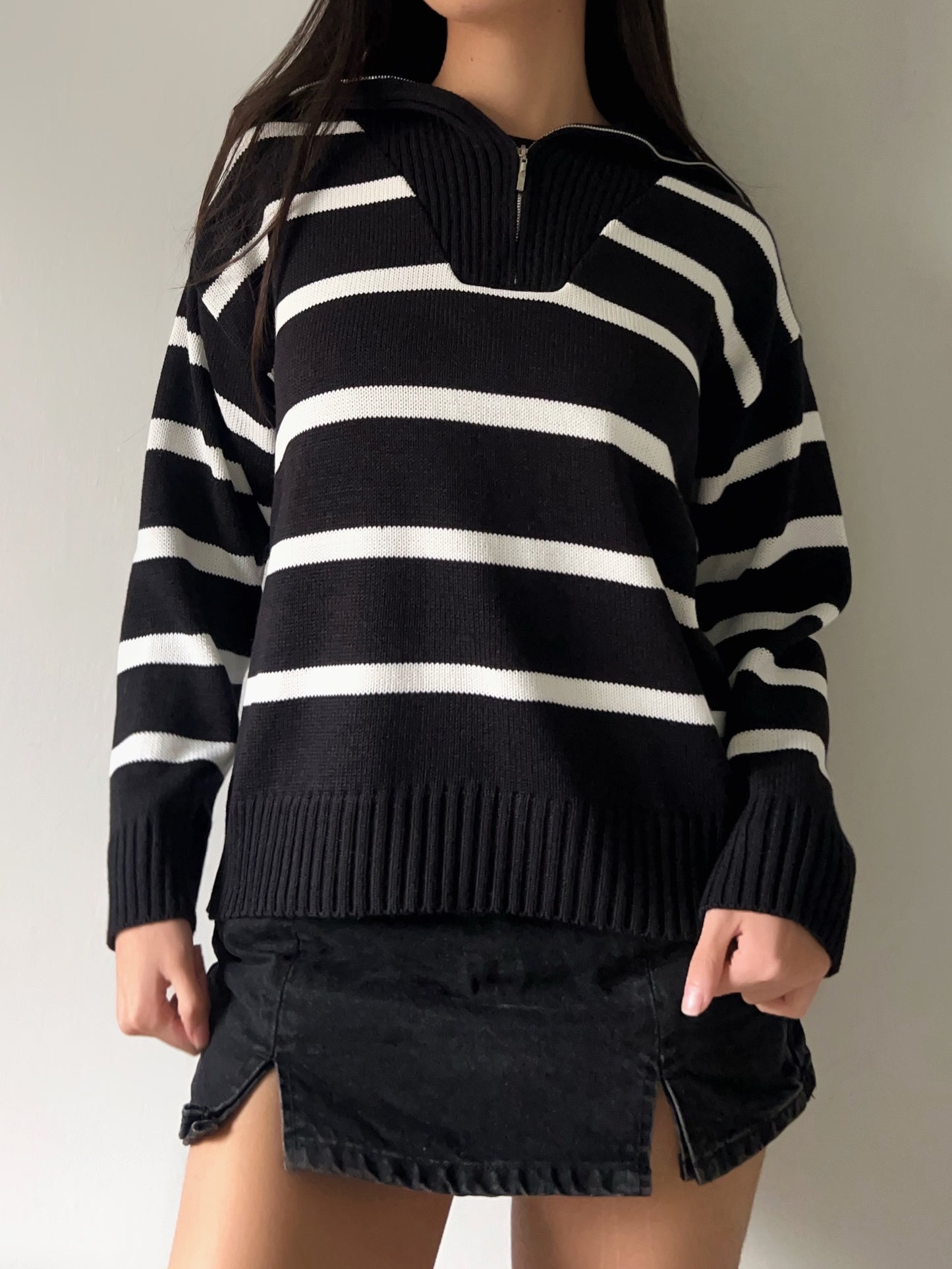 Knit Sweater Vivi - Negro