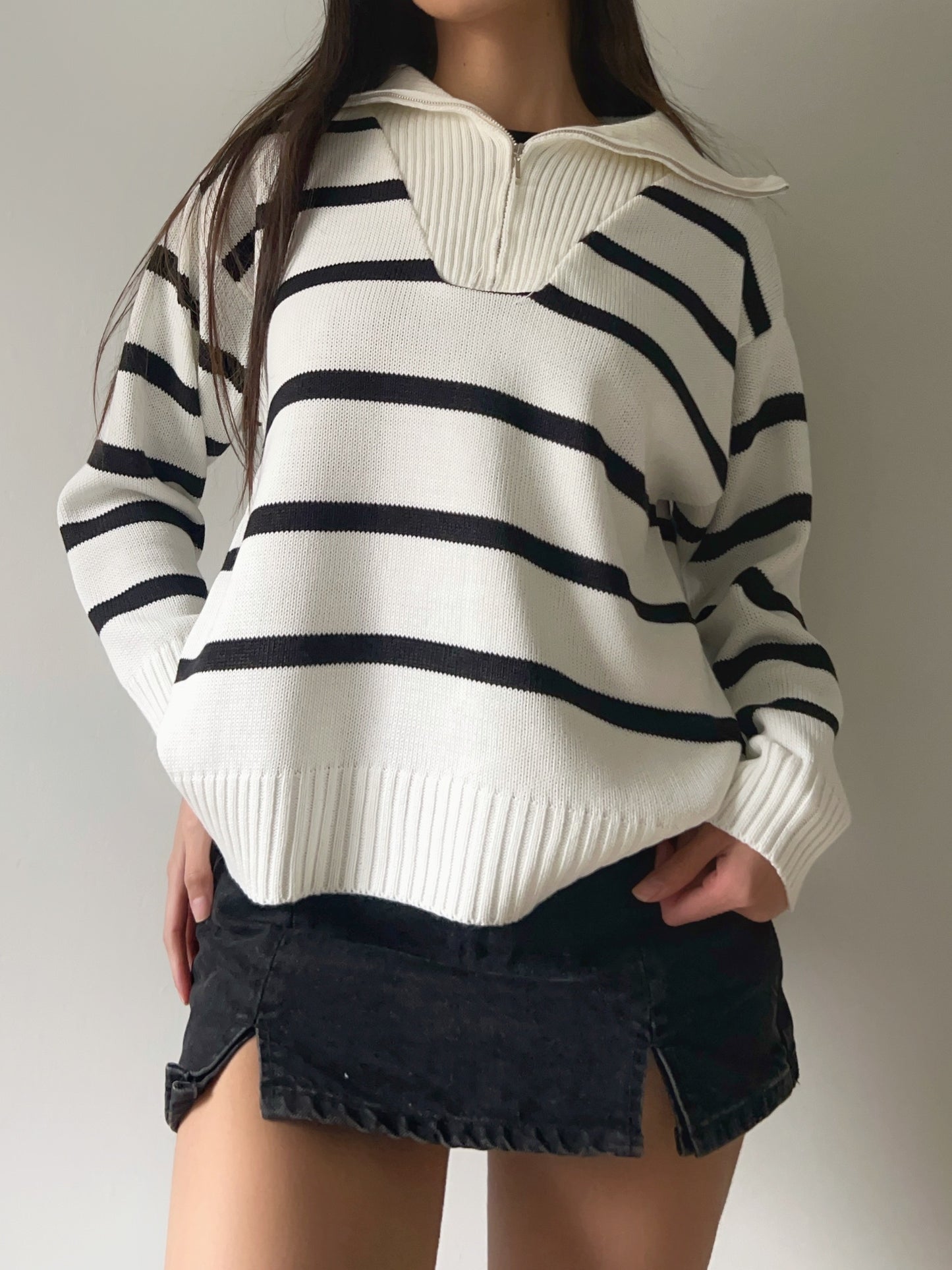 Knit Sweater Vivi - Perla