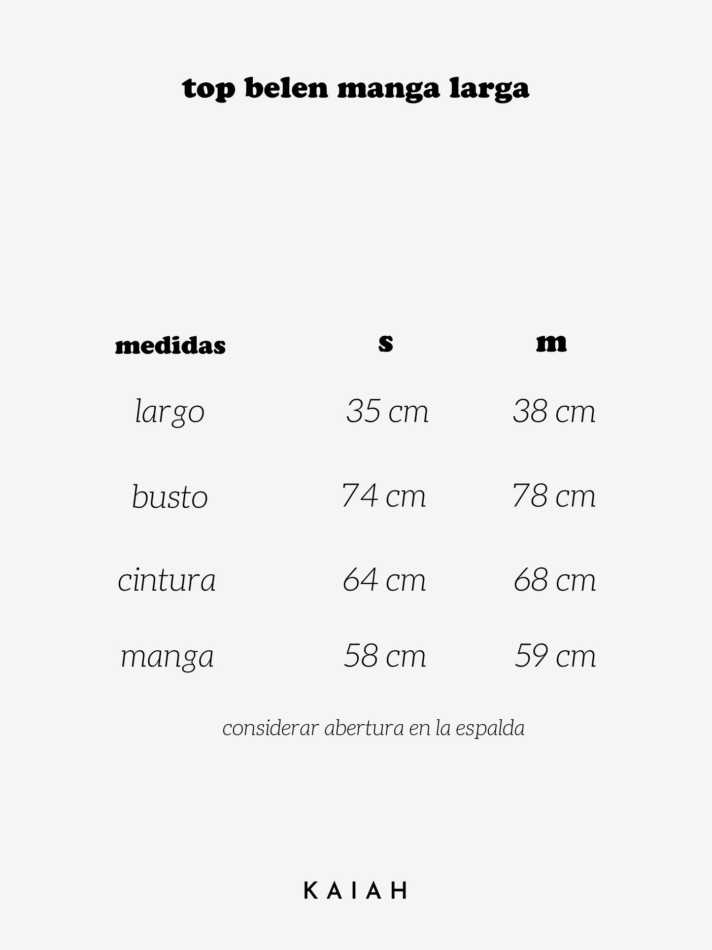 Top Belen Manga Larga
