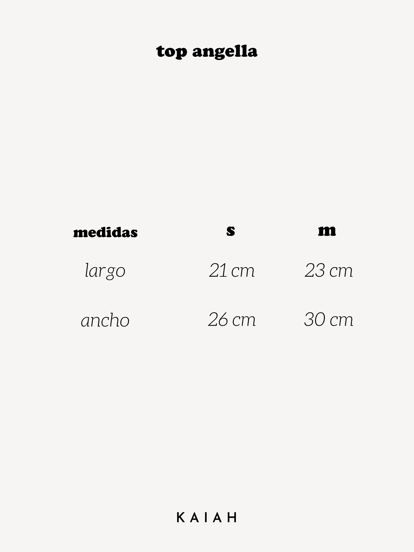 Top Angella - Marrón