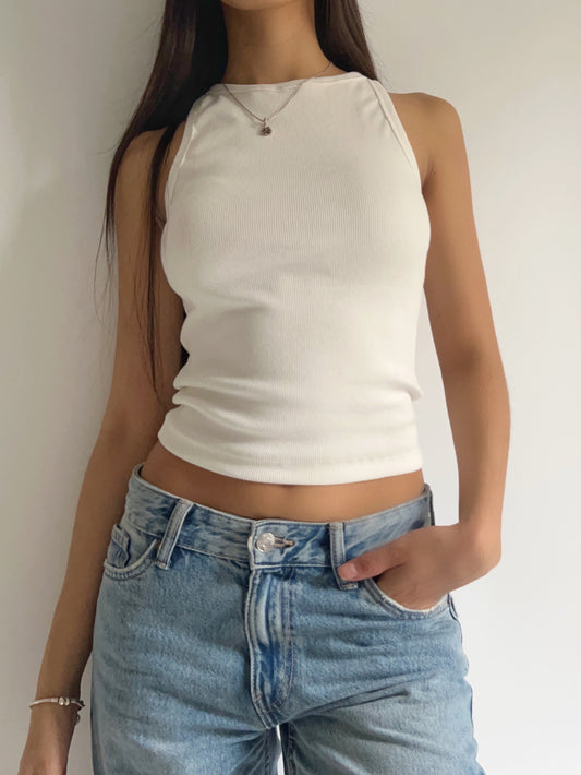 Tank Top - Blanco Hueso