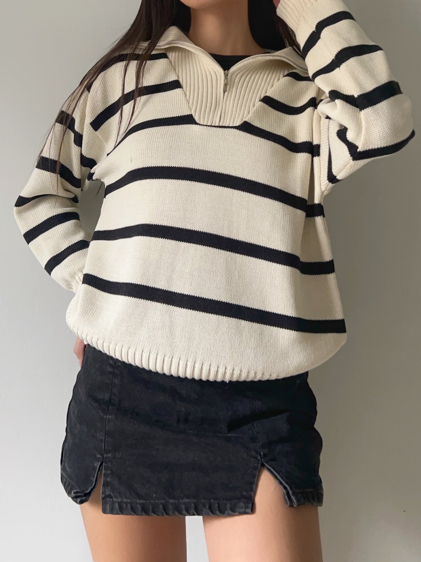 Knit Sweater Vivi - Crudo